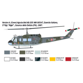 Italeri Augusta-Bell AB-205 / UH-1D "SAR" - 1:48