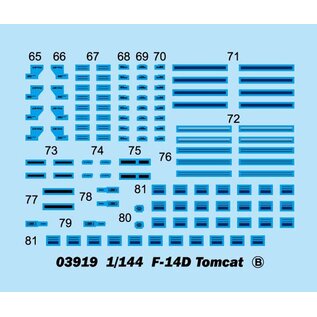 Trumpeter Grumman F-14D Tomcat - 1:144