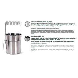 AK Interactive Stainless Steel Paint Brush Cleaner