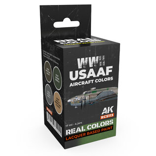 AK Interactive Real Color Set - WWII USAAF Aircraft Colors