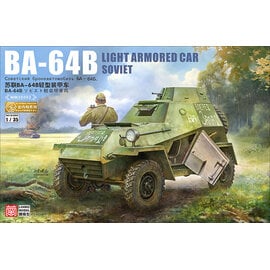 Lanmo Model Lanmo Model - Soviet BA-64B Light Armored Car - 1:35