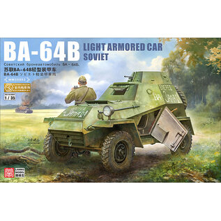 Lanmo Model Soviet BA-64B Light Armored Car - 1:35