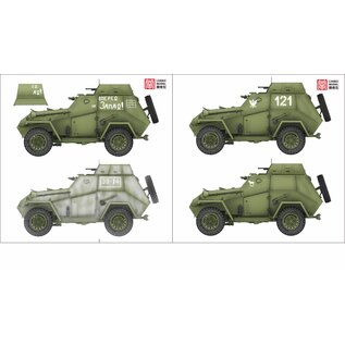 Lanmo Model Soviet BA-64B Light Armored Car - 1:35