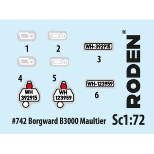 Roden Borgward B3000 Maultier - 1:72