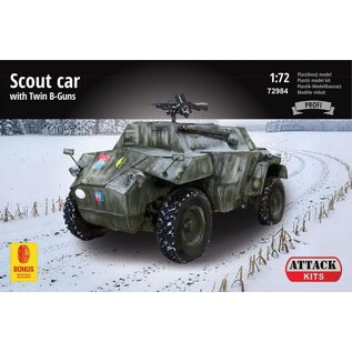 Attack Kits Scout Car with Twin Bren Guns - 1:72