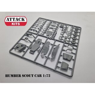 Attack Kits Scout Car with Twin Bren Guns - 1:72