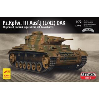 Attack Kits Pz.Kpfw. III Ausf.J (L/42) DAK - 1:72