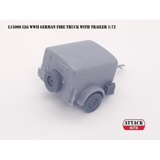 Attack Kits L1500 LLG Fire Truck with trailer - 1:72