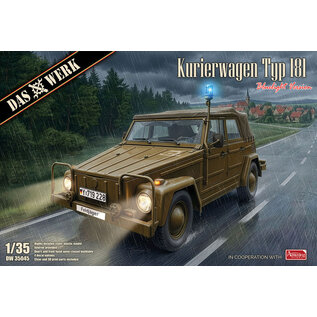 Das Werk VW Typ 181 "Kurierwagen" - Blue Light Version - 1:35