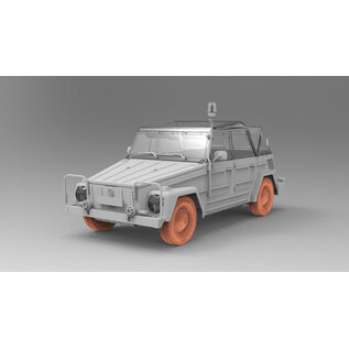Das Werk VW Typ 181 "Kurierwagen" - Blue Light Version - 1:35