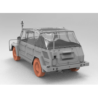 Das Werk VW Typ 181 "Kurierwagen" - Blue Light Version - 1:35
