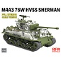 Ryefield Model M4A3 76W HVSS Sherman late - Full interior Clear Version - 1:35