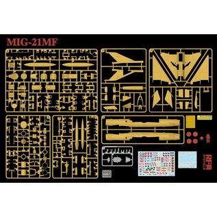 Ryefield Model Mikoyan-Gurevich MiG-21MF "Fishbed-J" - 1:48