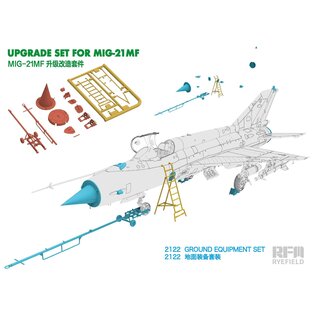 Ryefield Model MiG-21MF Ground Equipment Set 3D printed - 1:48