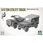 TAKOM 1/4 Ton Utility Truck with Canvas Top - 1:35