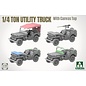 TAKOM 1/4 Ton Utility Truck with Canvas Top - 1:35