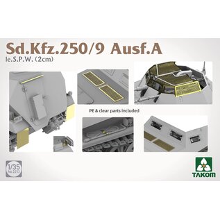 TAKOM Sd.Kfz. 250/9 Ausf. A le. S.P.W. (2cm) - 1:35