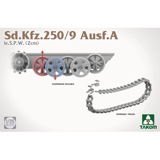 TAKOM Sd.Kfz. 250/9 Ausf. A le. S.P.W. (2cm) - 1:35