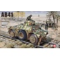 Lanmo Model Autoblindo AB41 "Ferroviaria" - Italian railway armored vehicle - 1:35