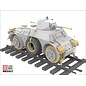 Lanmo Model Autoblindo AB41 "Ferroviaria" - Italian railway armored vehicle - 1:35