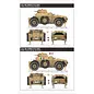 Lanmo Model Autoblindo AB40 "Ferroviaria" - Italian railway armored vehicle - 1:35