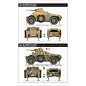 Lanmo Model Autoblindo AB41 "Ferroviaria" - Italian railway armored vehicle - 1:35