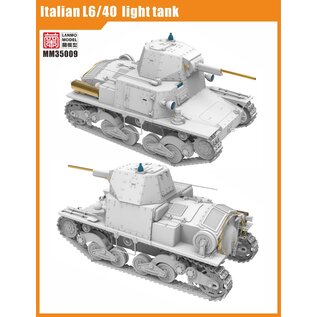 Lanmo Model Italian L6/40 light tank - 1:35