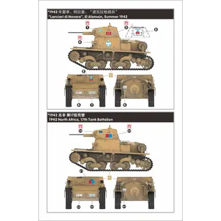 Lanmo Model Italian L6/40 light tank - 1:35
