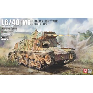 Lanmo Model Italian L6/40 (M6) light tank prototype - 1:35