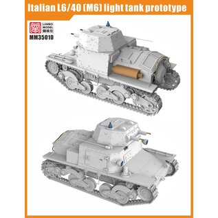 Lanmo Model Italian L6/40 (M6) light tank prototype - 1:35