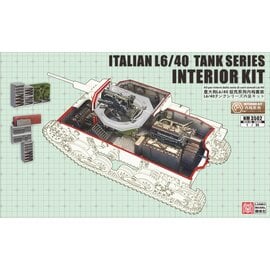 Lanmo Model Lanmo Model - Italian L6/40 light tank series interior kit - 1:35