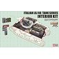 Lanmo Model Italian L6/40 light tank series interior kit - 1:35