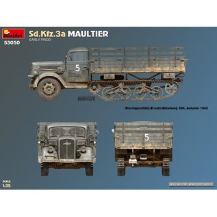 MiniArt Sd.Kfz.3a Maultier. Early Production - 1:35
