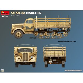 MiniArt Sd.Kfz.3a Maultier. Early Production - 1:35