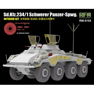 Ryefield Model Sd.Kfz. 234/1 Schwerer Panzer-Spwg. with Interior Kit - 1:35