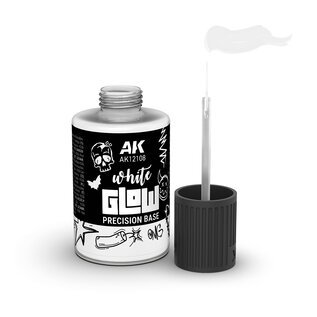 AK Interactive White Glow Precision Base