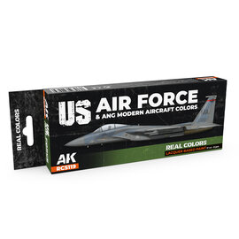 AK Interactive AK Interactive - Real Color Set - US Air Force & ANG Modern Aircraft Colors