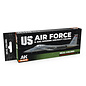AK Interactive Real Color Set - US Air Force & ANG Modern Aircraft Colors
