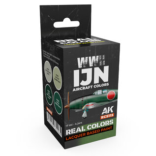 AK Interactive Real Color Set - WWII IJN Aircraft Colors