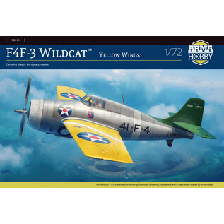 Arma Hobby Grumman F4F-3 Wildcat "Yellow Wings" - 1:72