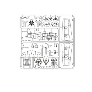 Arma Hobby Grumman F4F-3 Wildcat "Yellow Wings" - 1:72