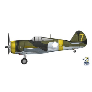 Arma Hobby Curtiss H-75 A1/A2 - 1:72