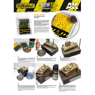 AK Interactive Maple Summer Leaves 1:35 / 1:32 / 75mm / 90mm (7gr. Bag)