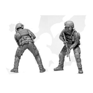 Master Box Russian-Ukrainian War series. Special forces operator. The liberation of Zmeiny (Snake) Island, June 30, 2022 - 1:24