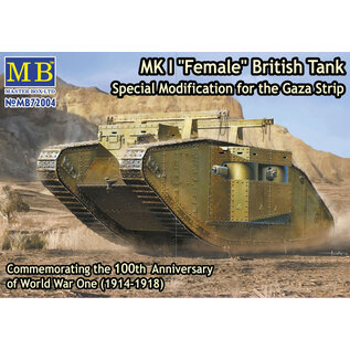 Master Box British Mk.I "Female" Tank - Special modification for the Gaza strip - 1:72