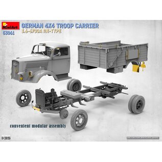 MiniArt German 4×4 troop carrier 3.6-6700A RN-Type - 1:35