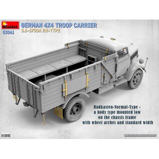 MiniArt German 4×4 troop carrier 3.6-6700A RN-Type - 1:35