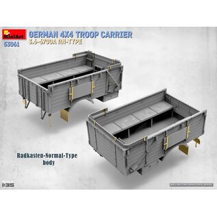 MiniArt German 4×4 troop carrier 3.6-6700A RN-Type - 1:35