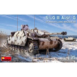 MiniArt MiniArt - StuG III Ausf. G. Sturmartillerie-Brigade 281  - 1:35