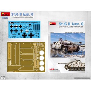 MiniArt StuG III Ausf. G. Sturmartillerie-Brigade 281  - 1:35